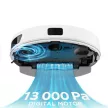 TESLA RoboStar iQ660 Plus Intelligens robotporszívó, lézer navigáció 3in1 (fehér), 13000 Pa 