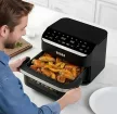 TESLA AirCook DualHeat QD575 XXL dupla forrólevegős sütő