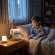 TESLA Bambino Buddy AI OWL - okos interaktív plüssbagoly gyerekeknek