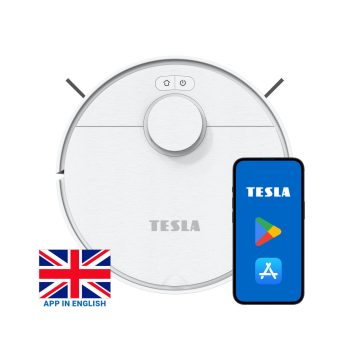   TESLA RoboStar iQ550 Intelligens robotporszívó, lézer navigáció (fehér)