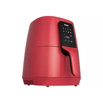   TESLA AirCook Q30 - multifunkciós digitális forró levegős sütő, 3,8 liter, 1300W - PIROS