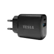 TESLA Power Charger T220 25W (fekete) - gyorstöltő