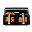 TESLA AirCook Q460 XXL DualZone dupla forró levegős sütő