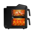 TESLA AirCook DualZone Q680 XXL dupla forró levegős sütő