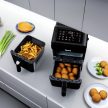 TESLA AirCook DualZone Q680 XXL dupla forró levegős sütő