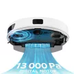 TESLA RoboStar iQ660 Intelligens robotporszívó, lézer navigáció 2in1 (fehér), 13000 Pa