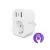 TESLA Smart Plug SP300 3USB - okos konnektor (2+1USB) - megújult csomagolásban