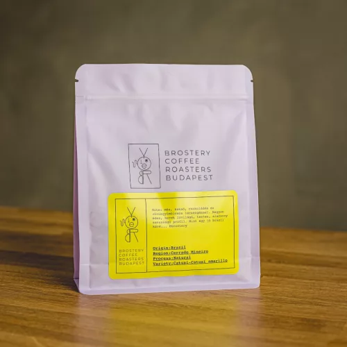 Brostery Brazil Cerrado Mineior kézműves szemes kávé 250g