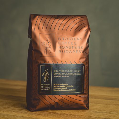 Brostery Kolumbia Huila Pitalito kézműves szemes kávé 1kg