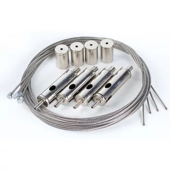 Tesla - kötél LED panel 600x600