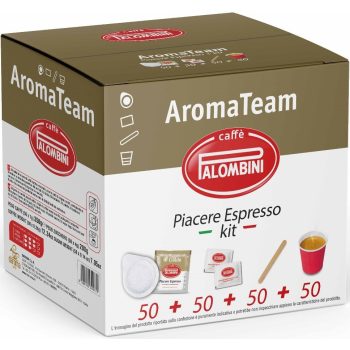   Palombini Aroma Team Piacere Espresso Kit pohárral 50 darabos