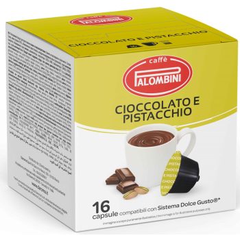 Palombini Dolce Gusto 16-os kapszula Cioccolato Pistacchio