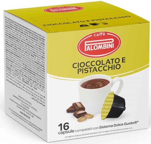 Palombini Dolce Gusto 16-os kapszula Cioccolato Pistacchio