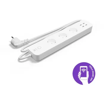 TESLA Smart Power Strip - okos hosszabbító 3+4 USB