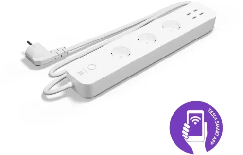TESLA Smart Power Strip - okos hosszabbító 3+4 USB
