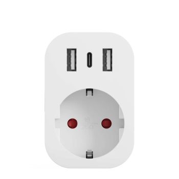 TESLA Smart Plug SP300 3USB - okos konnektor (2+1USB)