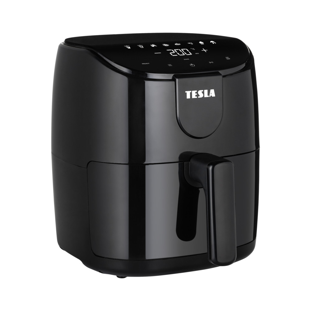 TESLA AirCook Q40 - multifunkcionális digitális forró levegős sütő - fekete  termék 2. képe