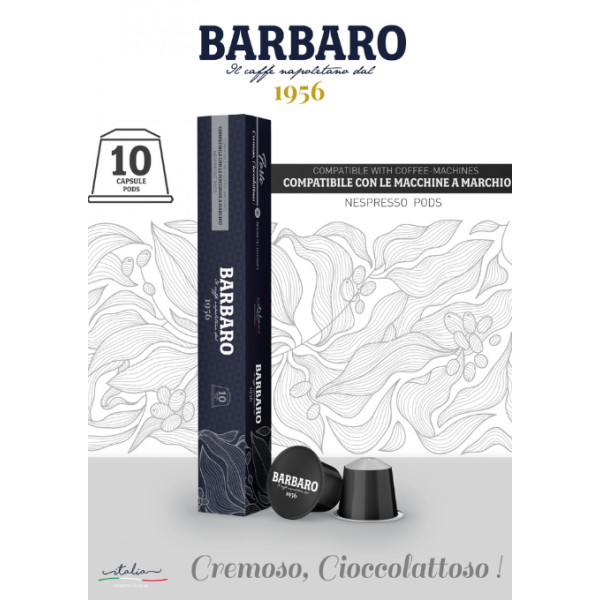 Barbaro Nespresso Miscela Corposo kávékapszula 10db akciós termékkép 1