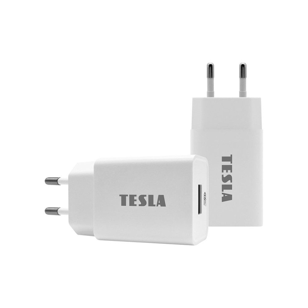 Tesla Power Charger QC50, 12 W Power adapter (fehér szín)
