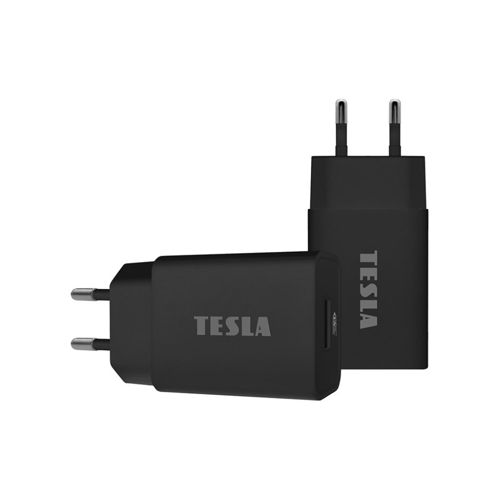 Tesla Power Charger QC50, 12 W Power adapter (fekete szín)