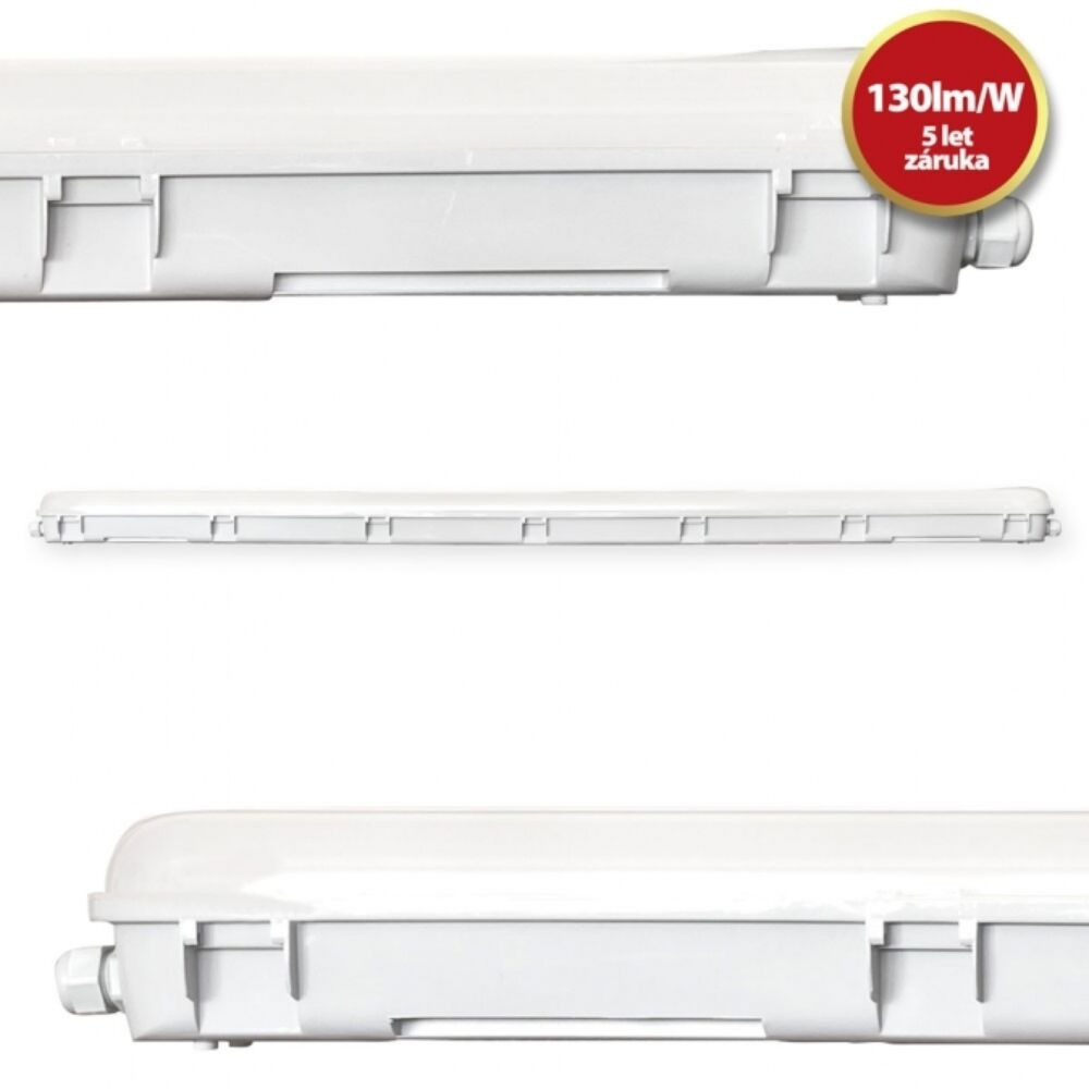 Tesla - LED tri-proof light 1500mm, 60W, 230V, 7800lm, 4000K, IP66